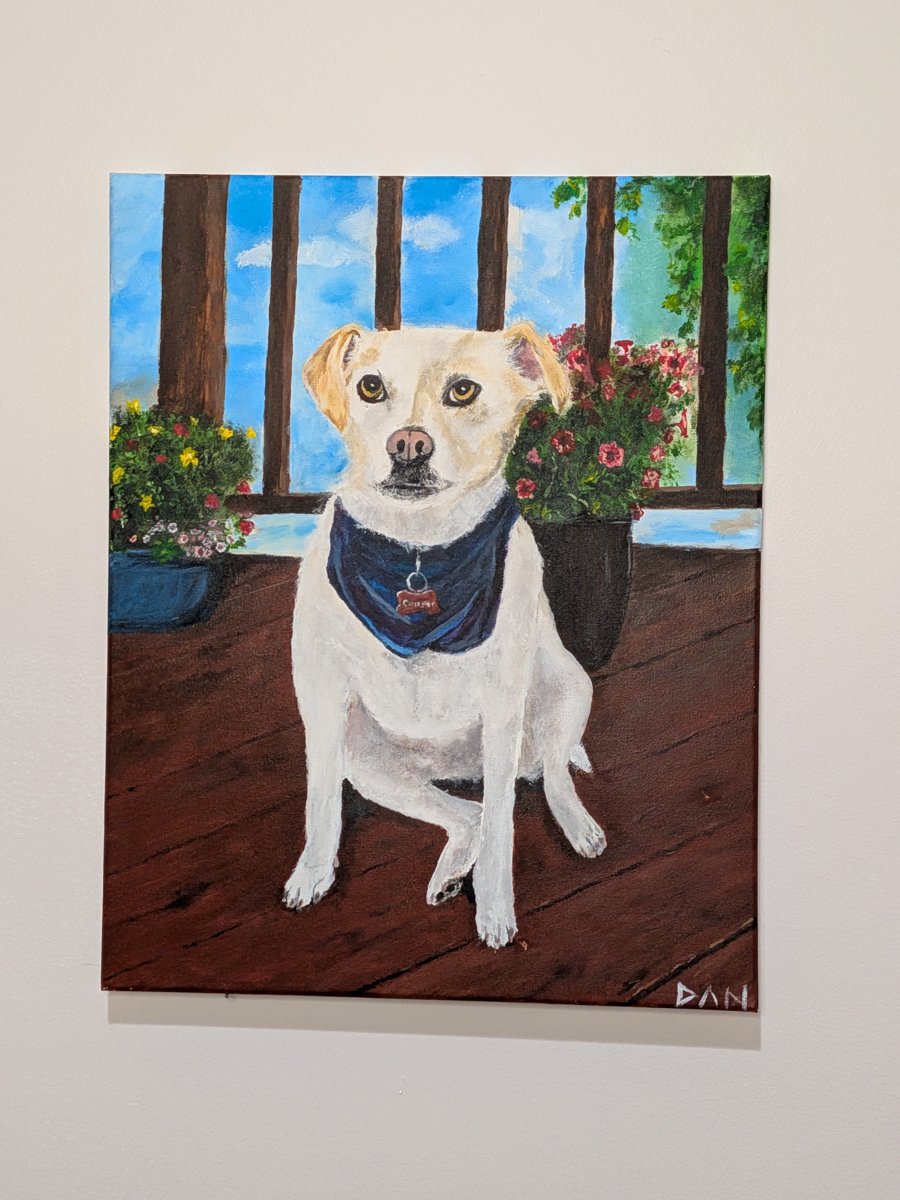 The painting