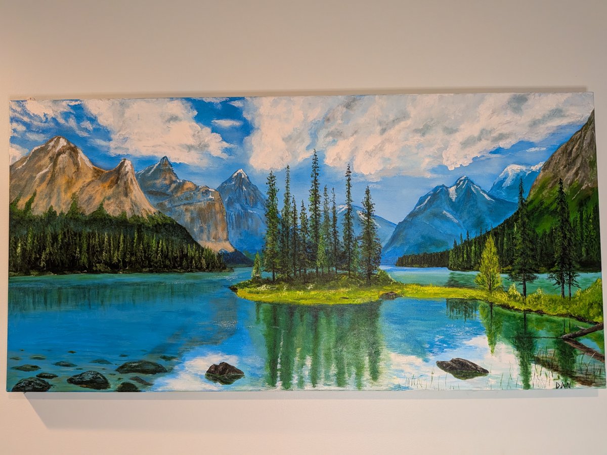 The painting
