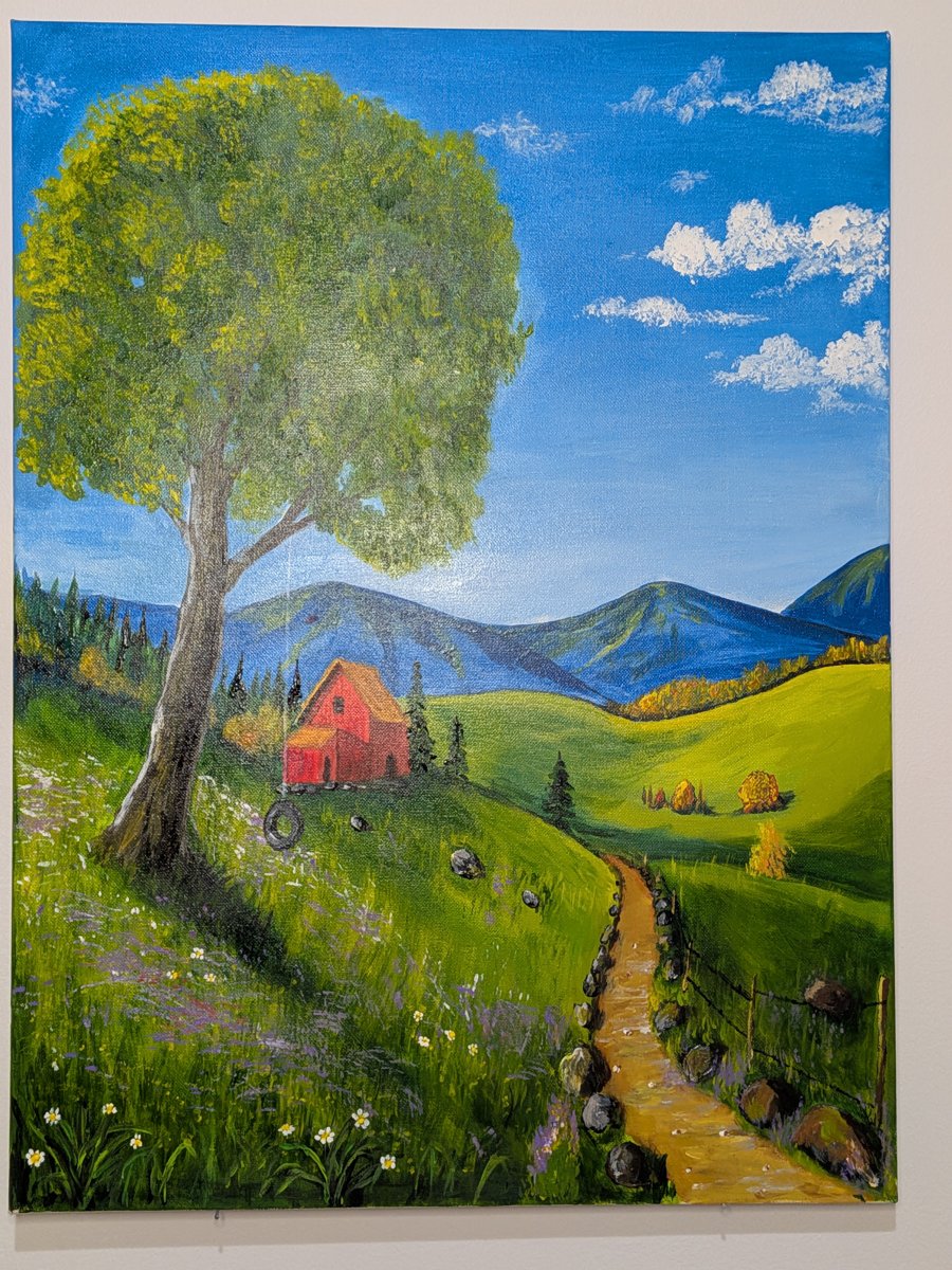 The painting