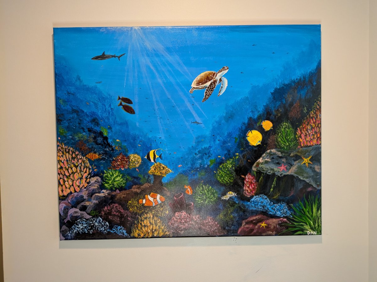 The painting