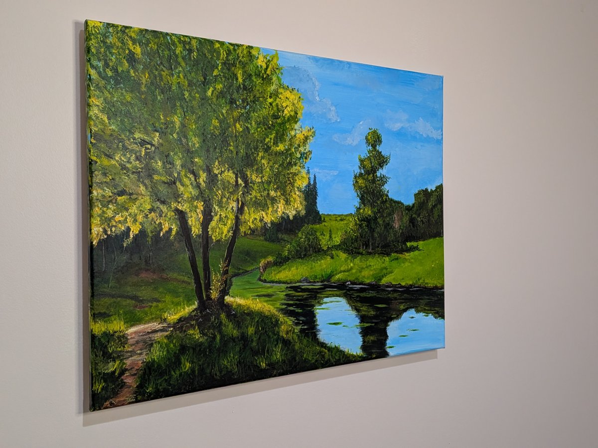 The painting